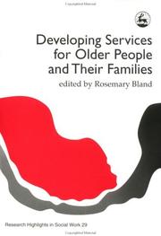 Developing services for older people and their families