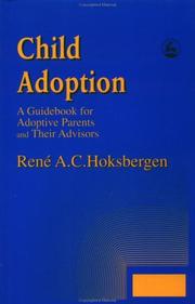 Cover of: Child Adoption: A Guidebook for Adoptive Parents and Their Advisors