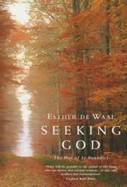 Cover of: Seeking God by Esther De Waal
