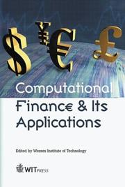 Computational finance and its applications