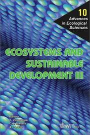 Ecosystems and sustainable development III