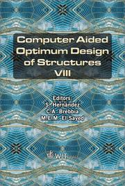 Computer aided optimum design of structures VIII