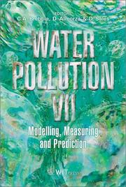 Water pollution VII : modelling, measuring and prediction