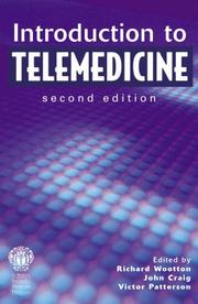 Cover of: Introduction to Telemedicine