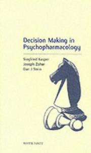 Cover of: Decision Making in Psychopharmacology - pocketbook (Medical Pocketbooks)