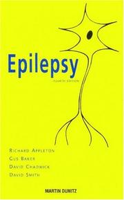 Cover of: Epilepsy: Pocketbook (Medical Pocketbooks)