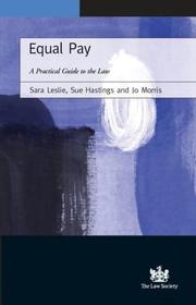 Equal pay : a practical guide to the law