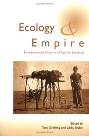 Cover of: Ecology and empire: environmental history of settler societies