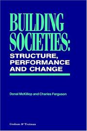 Building societies : structure, performance and change