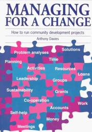 Managing for a change : how to run community development projects