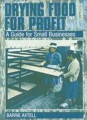 Drying food for profit : a guide for small businesses