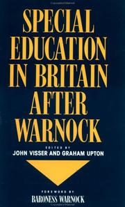 Special education in Britain after Warnock