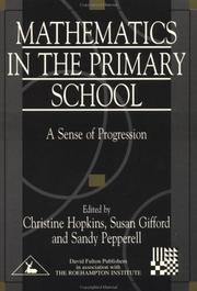 Mathematics in the primary school : a sense of progression