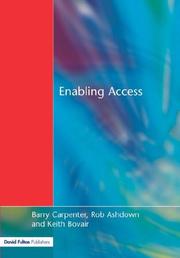 Cover of: Enabling access: effective teaching and learning for pupils with learning difficulties