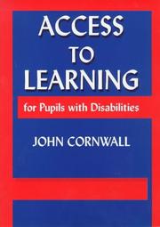 Access to learning : for pupils with disabilities