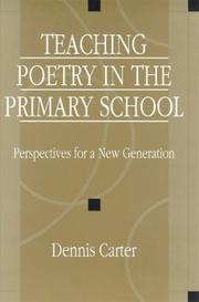 Teaching poetry in the primary school : perspectives for a new generation