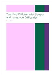 Teaching children with speech and language difficulties