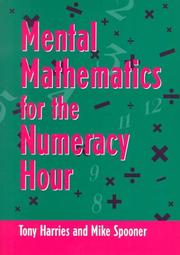 Mental mathematics for the numeracy hour