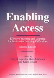 Enabling access : effective teaching and learning for pupils with learning difficulties