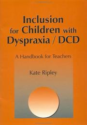 Inclusion for children with dyspraxia/DCD : a handbook for teachers