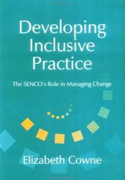 Developing inclusive practice : the SENCO's role in managing change