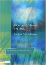 Gifted & talented learners : creating a policy for inclusion