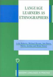 Language learners as ethnographers