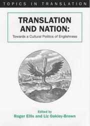 Cover of: Translation and nation: towards a cultural politics of Englishness