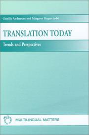 Translation today : trends and perspectives