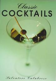Cover of: Classic Cocktails