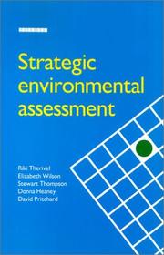 Strategic environmental assessment