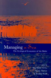 Managing a sea : the ecological economics of the Baltic