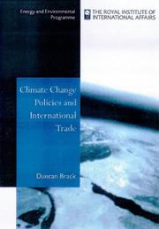 International trade and climate change policies