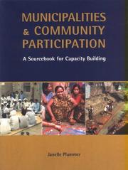 Municipalities and community participation : a sourcebook for capacity building