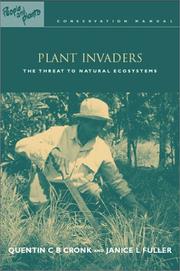 Plant invaders by Quentin C. B. Cronk, Janice L. Fuller