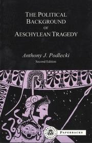 The political background of Aeschylean tragedy