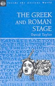 The Greek and Roman stage