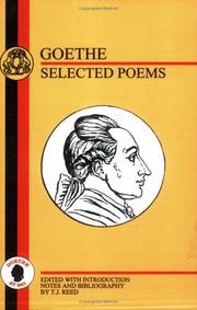 Goethe : selected poems