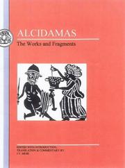 Alcidamas : the works & fragments