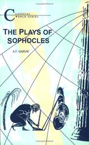 The plays of Sophocles