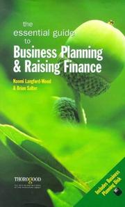 The essential guide to business planning & raising finance