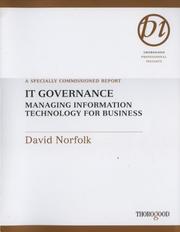 IT governance : managing information technology for business