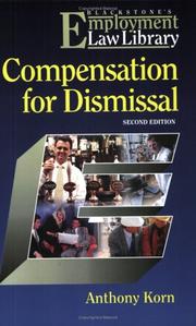 Cover of: Compensation for Dismissal (Employment Law Library)