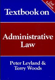 Textbook on administrative law