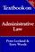 Cover of: Textbook on administrative law
