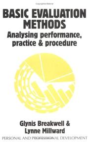 Basic evaluation methods : analysing performance, practice and procedure