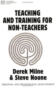 Teaching and training for non-teachers