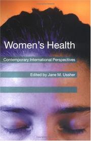 Cover of: Women's Health: Contemporary International Perspectives