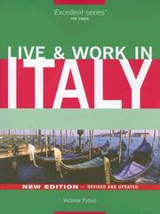 Cover of: Live & Work in Italy, 4th (Live & Work - Vacation Work Publications)