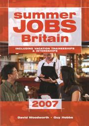Cover of: Summer Jobs Britain 2007: Including Vacation Traineeships (Summer Jobs Britain)
